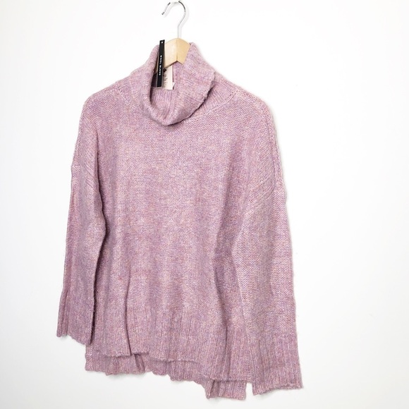 PHILOSOPHY heathered lavender turtleneck sweater - Picture 4 of 9